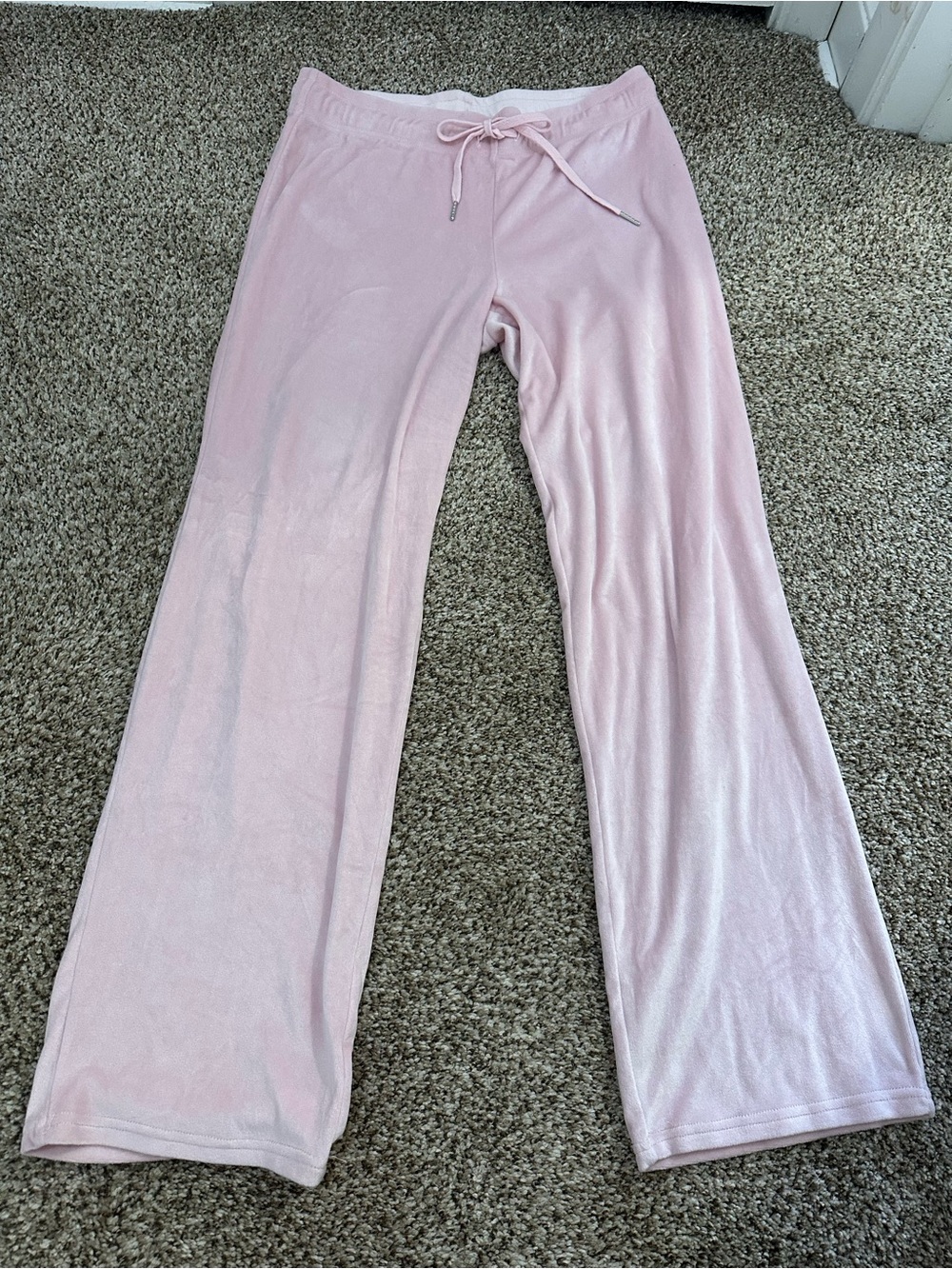 Juicy Couture Baby Pink Velour Pants
